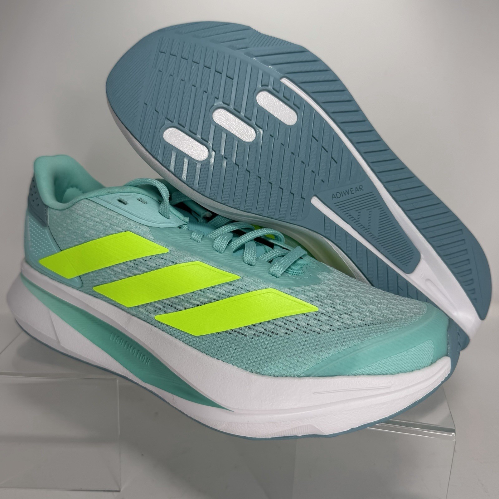 adidas Duramo SL2 M Men’s Running Sneakers Blue Teal Green Size 7.5 JS4396 NEW