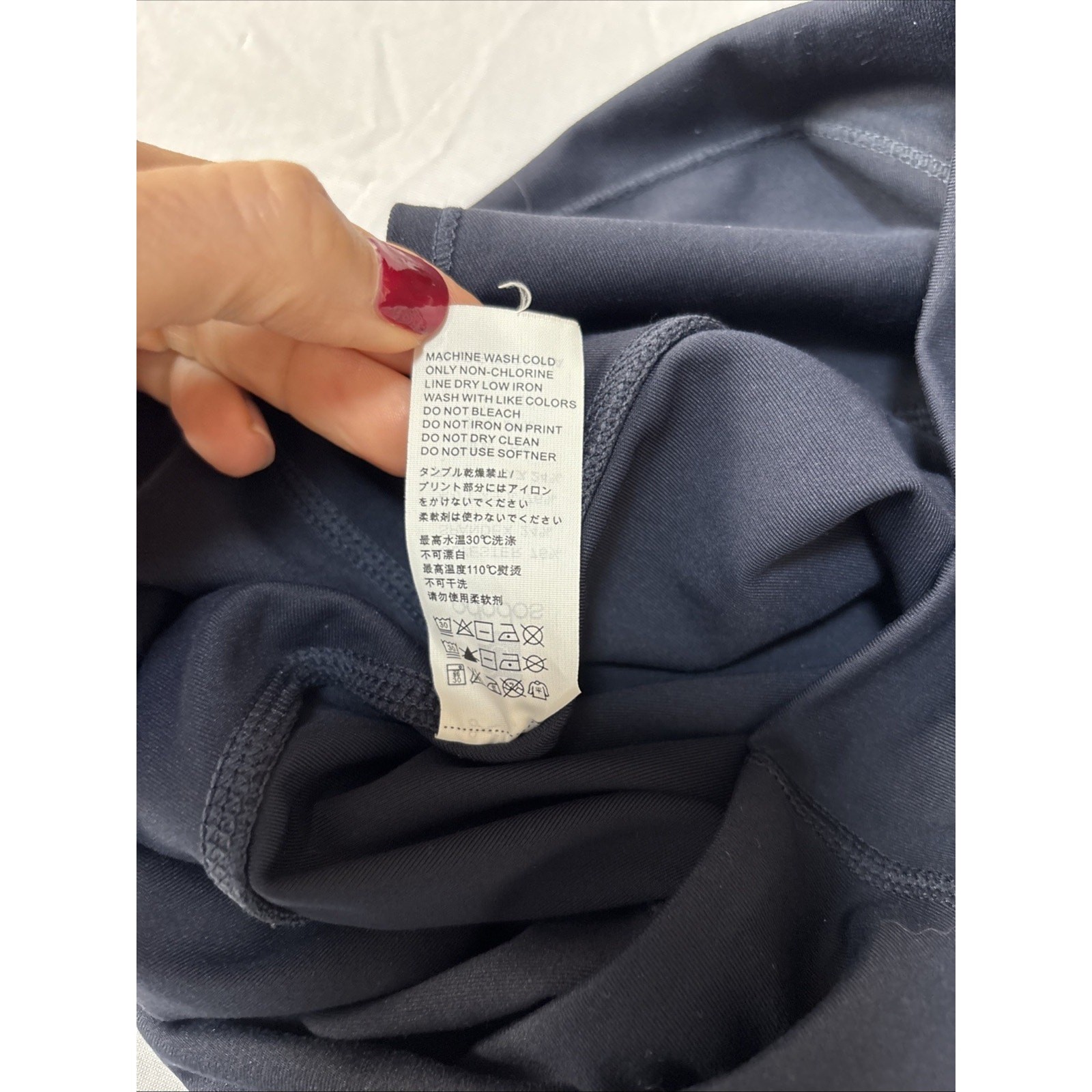 Ododos Women’s Med Navy Leggings Workout Athleisure Active Gym Athletic Fitness