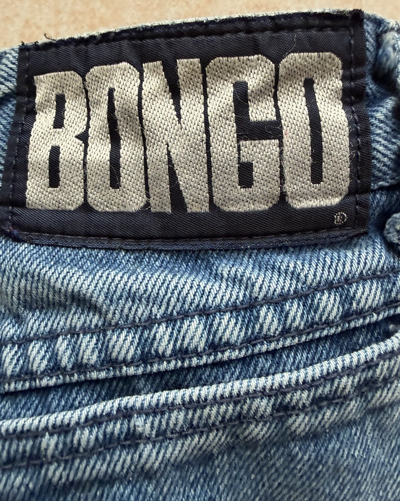 Vintage 90s Bongo High Waisted Tapered Mom Jeans Size 5 Made in USA