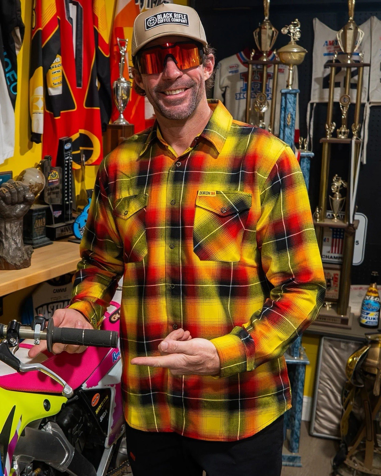 Dixxon Flannel Co. “Travis Pastrana 2.0” Long Sleeve Shirt Men’s Size: Large