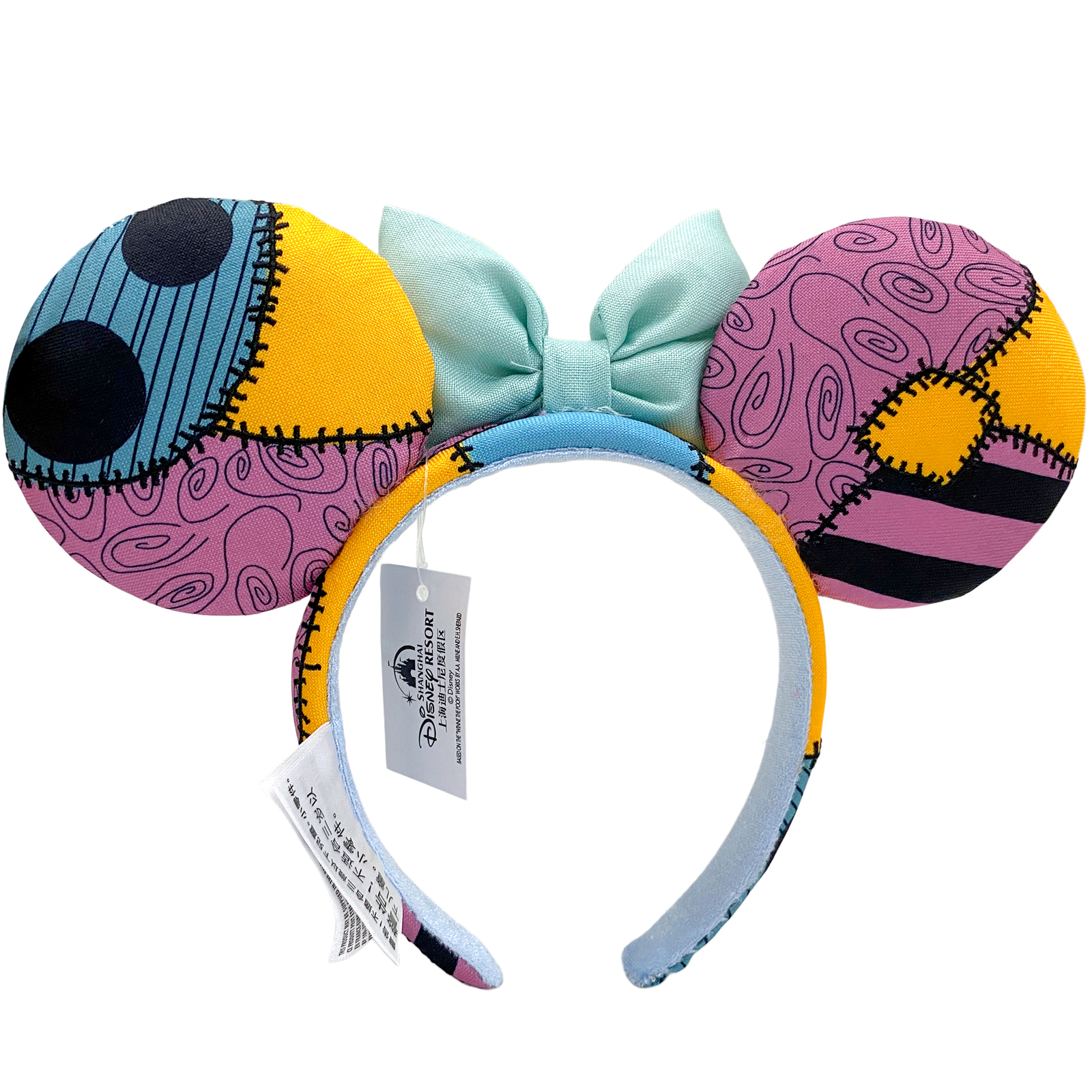 Disney-Park’s 2025 Nightmare Before Christmas Sally Mickey Mouse Ear Headband US
