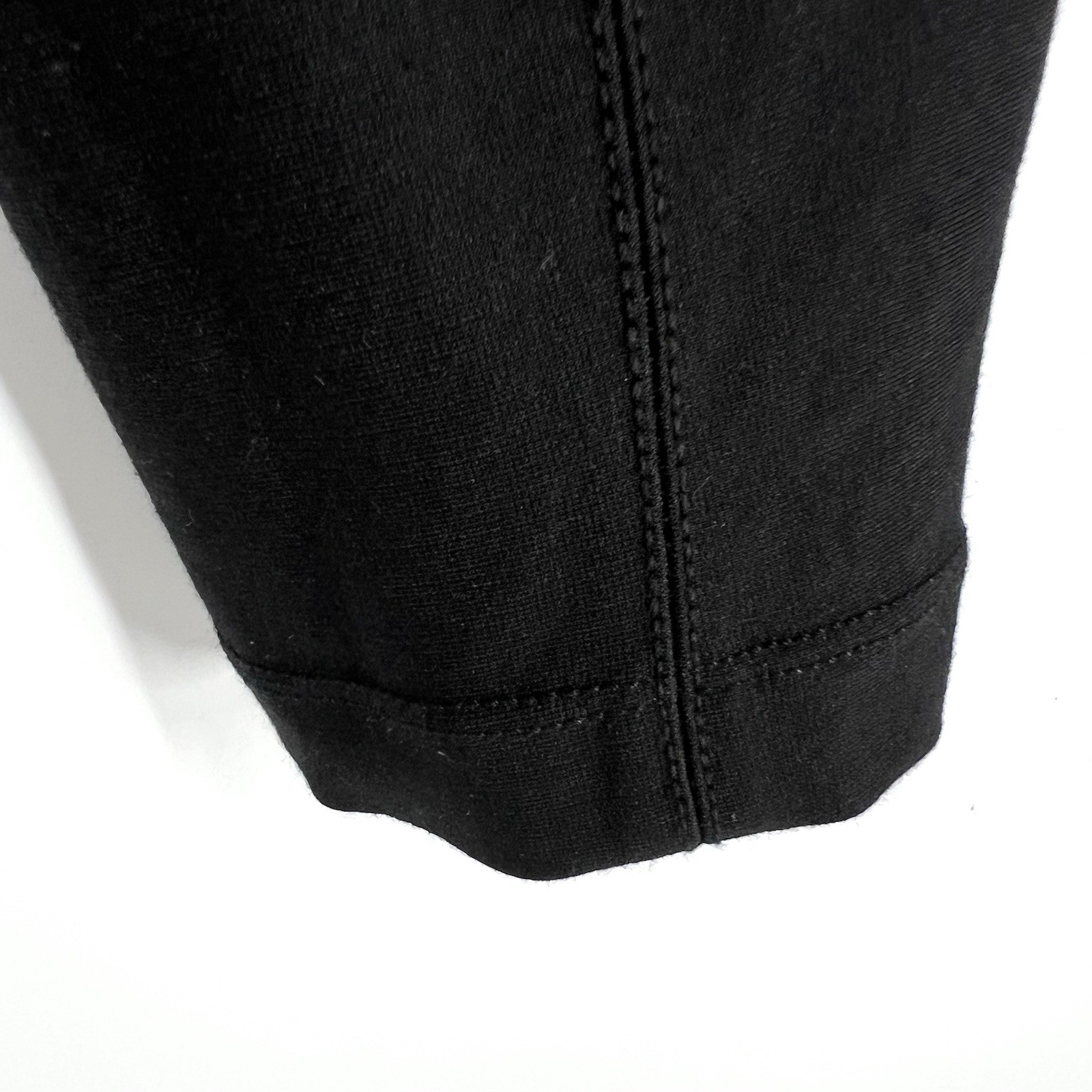 Vince Pants Womens Size Small Black Stretch Ponte Knit Elastic Waist 27.5in