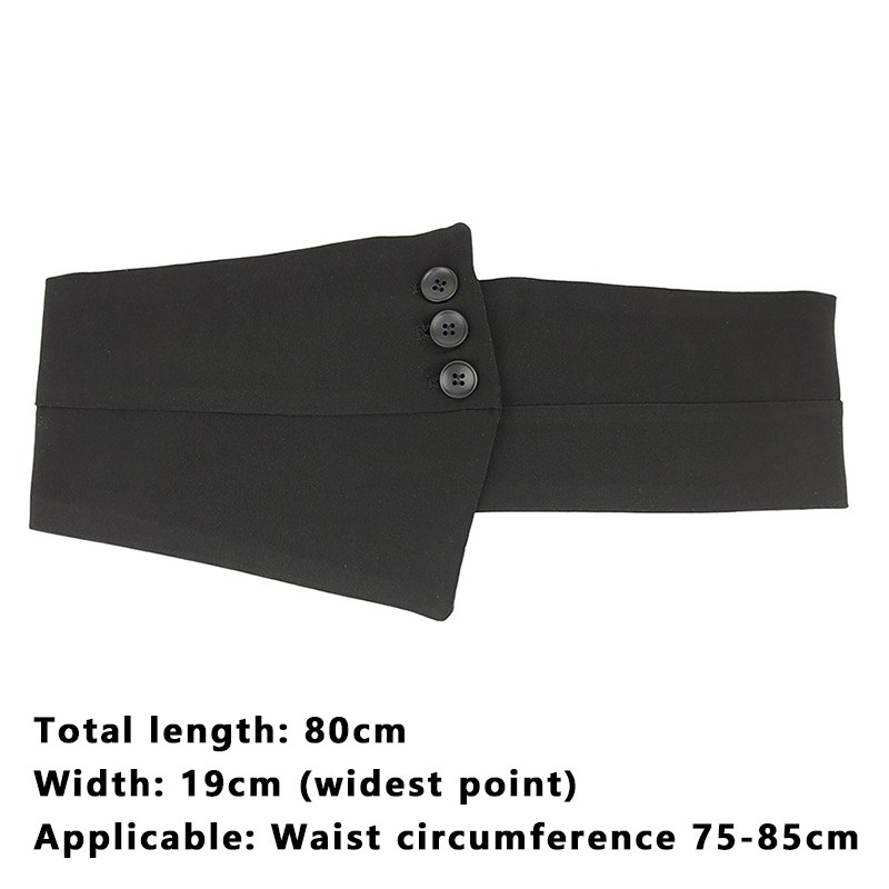 Suit Waistband Womens Shirt Waistband Skirt Decoration Elastic Wide Waistband