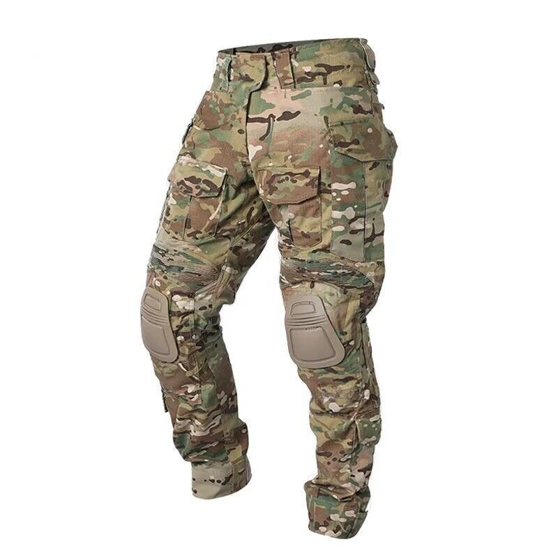 G3 Combat Pants Mens Army Military Hunting Tactical Trousers Hiking Camo