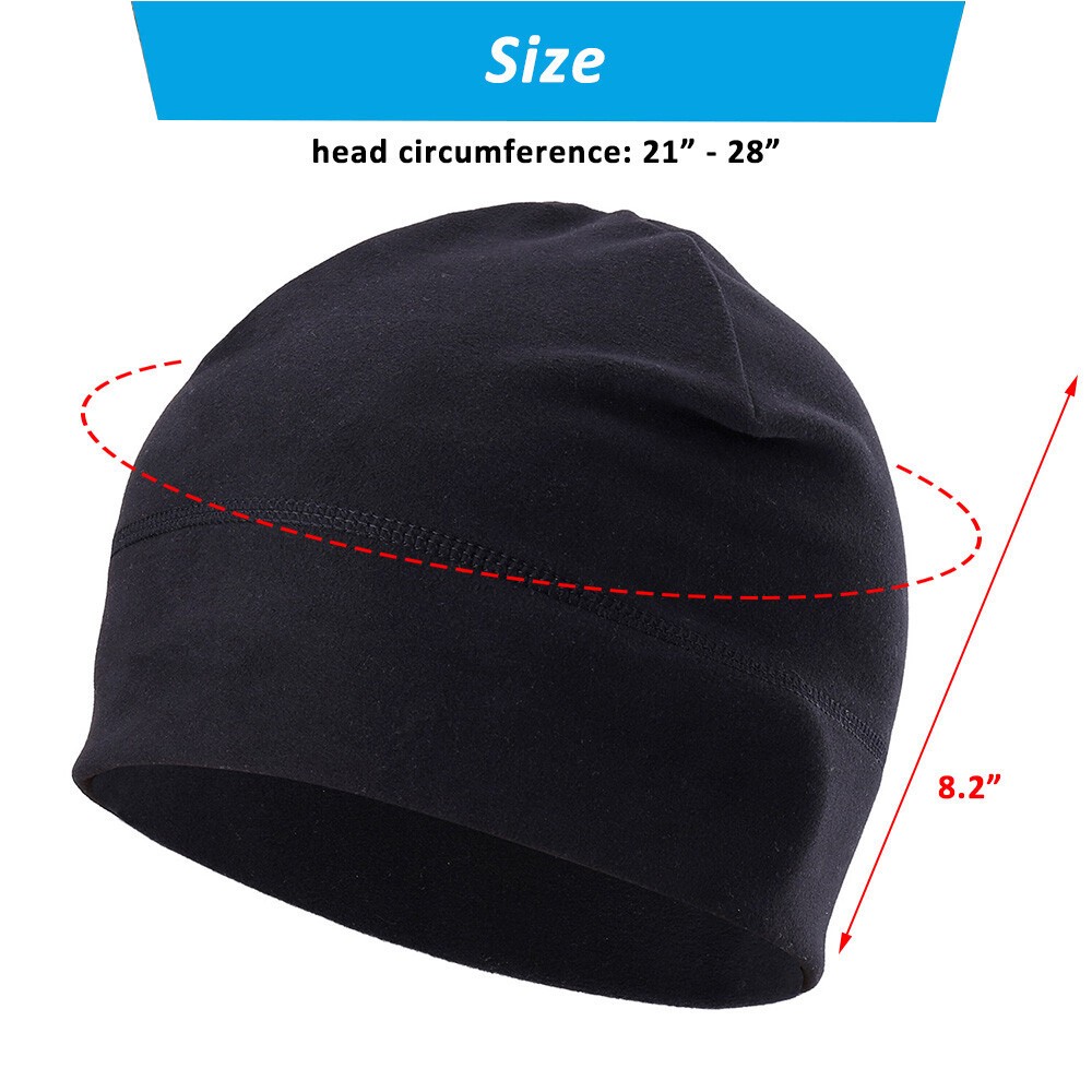Tactical Skull Cap Winter Warm Fleece Windproof Ski Unisex Military Beanie Hat