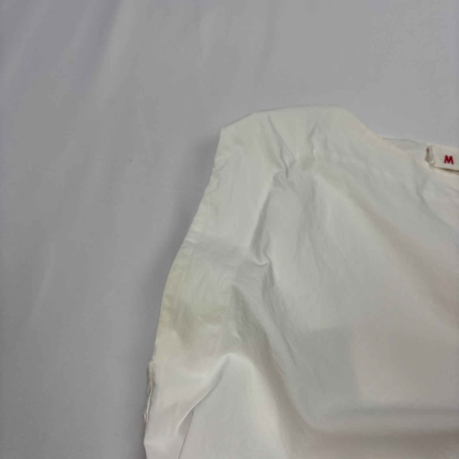 Marni Paper Cotton Structured Poplin Sleeveless Blouse Women’s 38