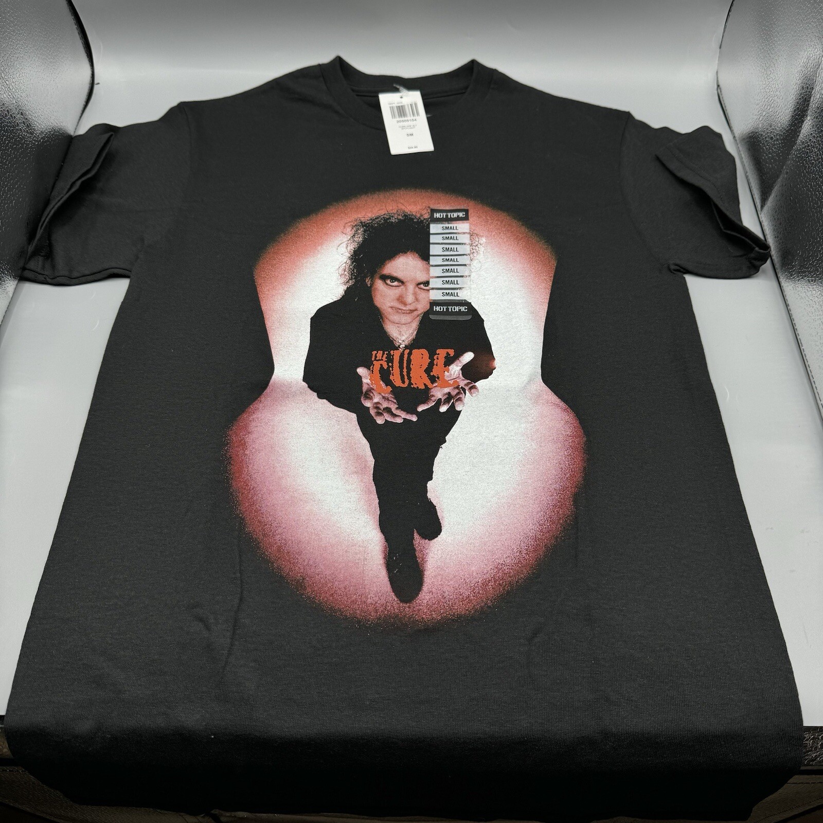 The Cure Band T-Shirt Robert Smith Portrait Size SMALL New