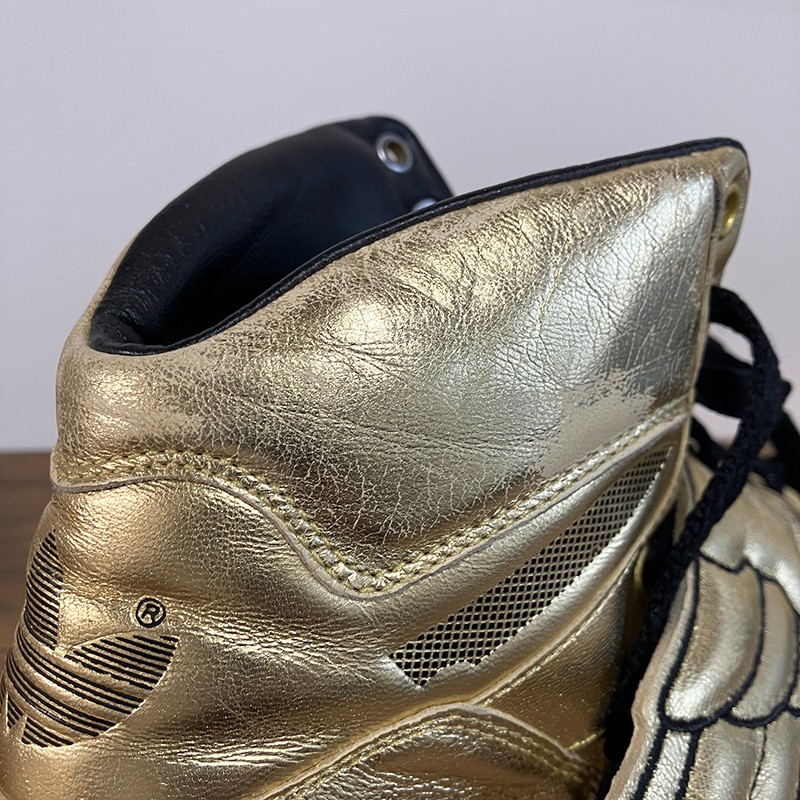 Adidas Jeremy Scott JS Wings Metallic Gold 2008 G04653 Size 8.5 RARE