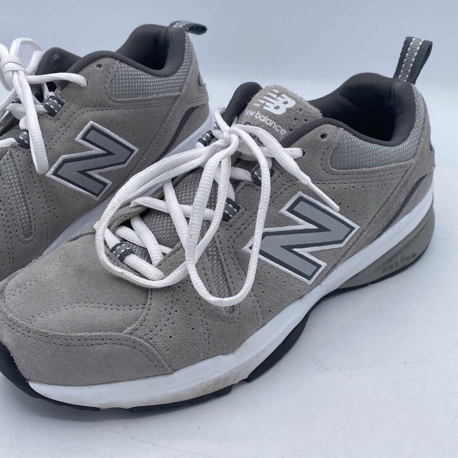 New Balance 608 Castlerock Grey Suede Sneakers Size 8.5 MX608UG5