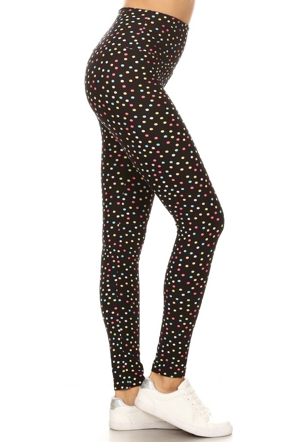 Buttery Soft High Waist Leggings PATTERNED regular & + sizes available!!
