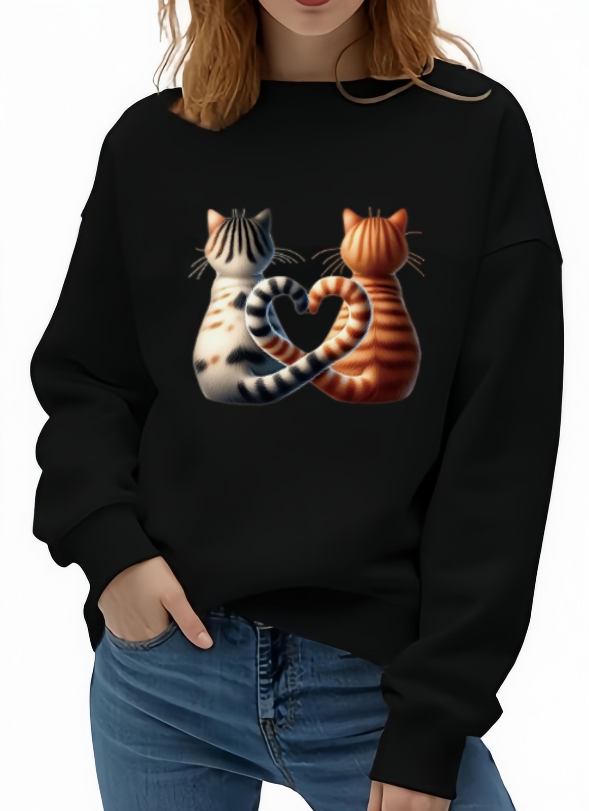 Custom Dog Mom Sweatshirt Personalized Pet Name Printed Casual Daily Wear