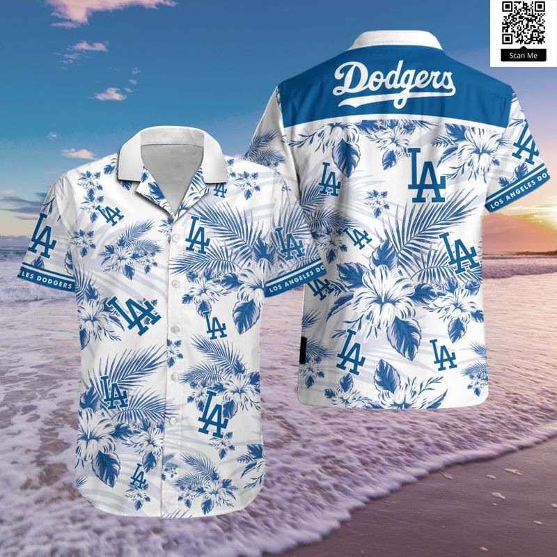 Los Angeles Dodgers Hawaiian shirt