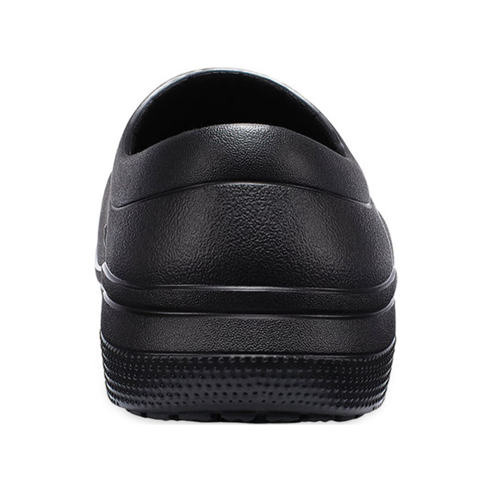 Crocs at Work Unisex On The Clock Slip Resistant Clog Comfort Black Width Medium