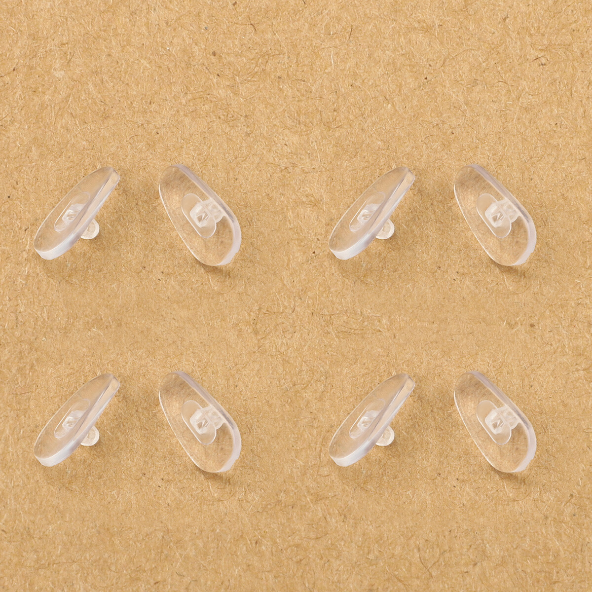 4 Pairs Silicone Nose Pads Replacement Nosepiece for Oakley Wire Tap 2.0 OX5152