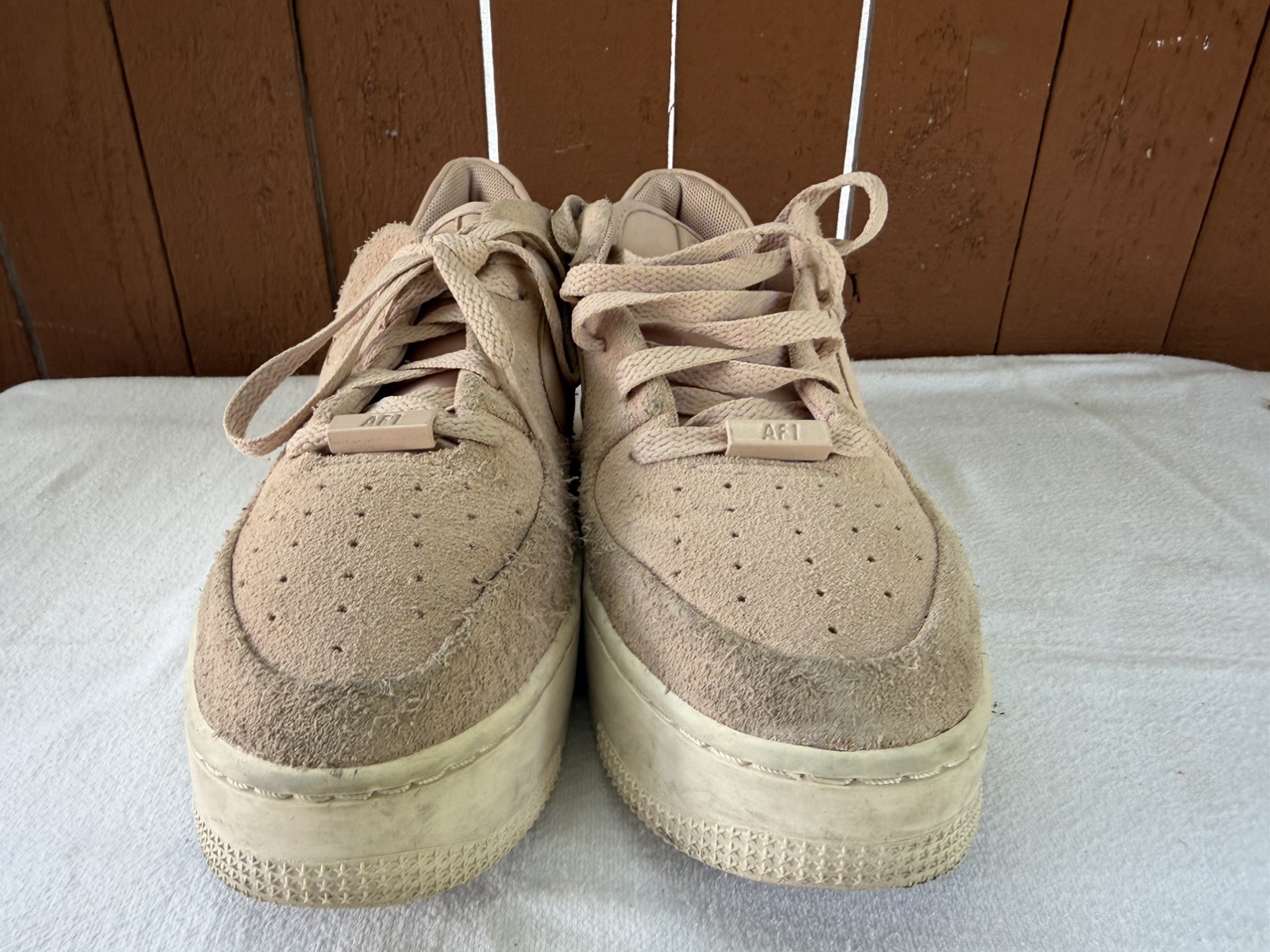 Nike Air Force 1 Sage Low Women’s Size US 9 Particle Beige Phantom AR5339-200 C