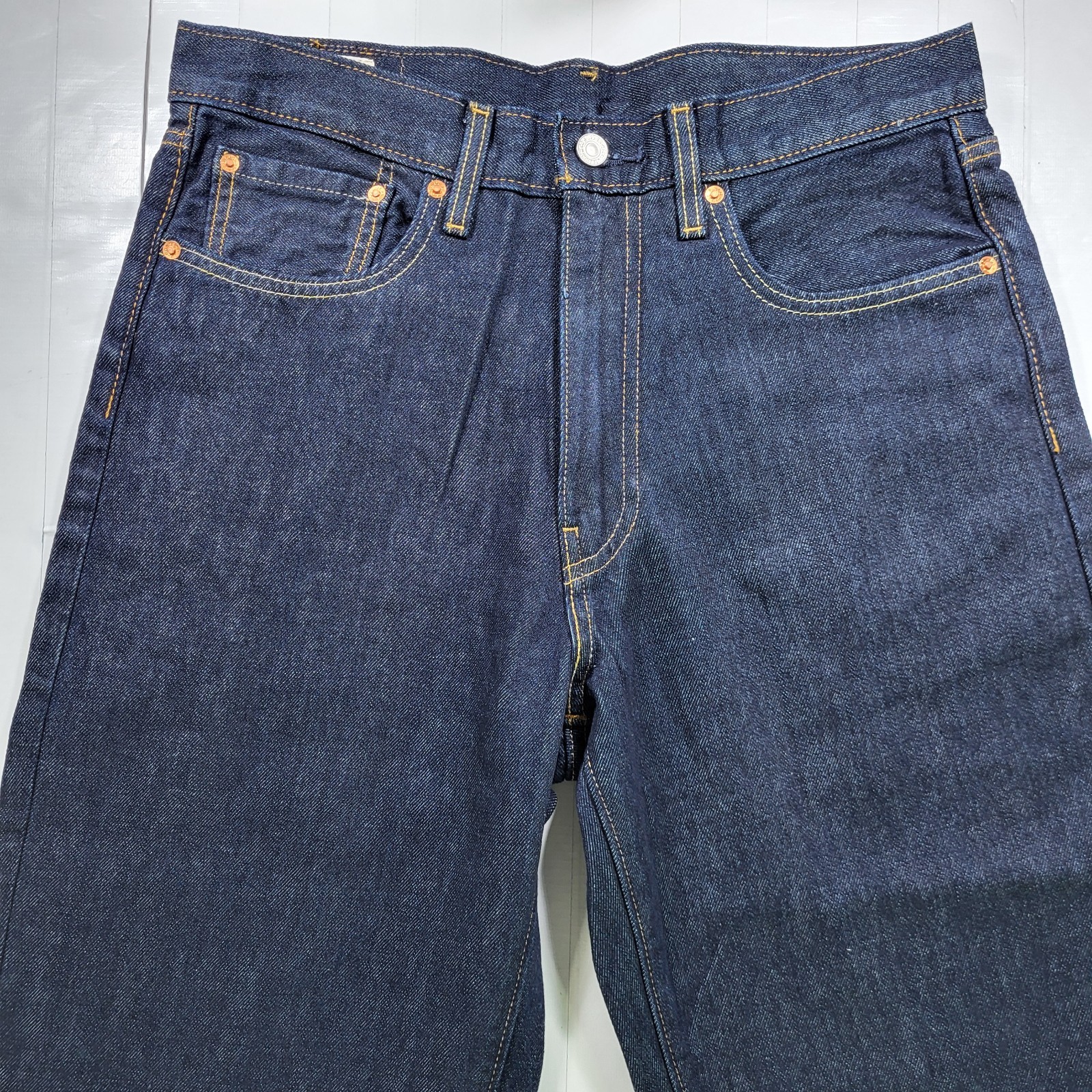 Levis Premium 568 Loose Straight Jeans 32×32 Mens New With Tags Dark Navy Flex