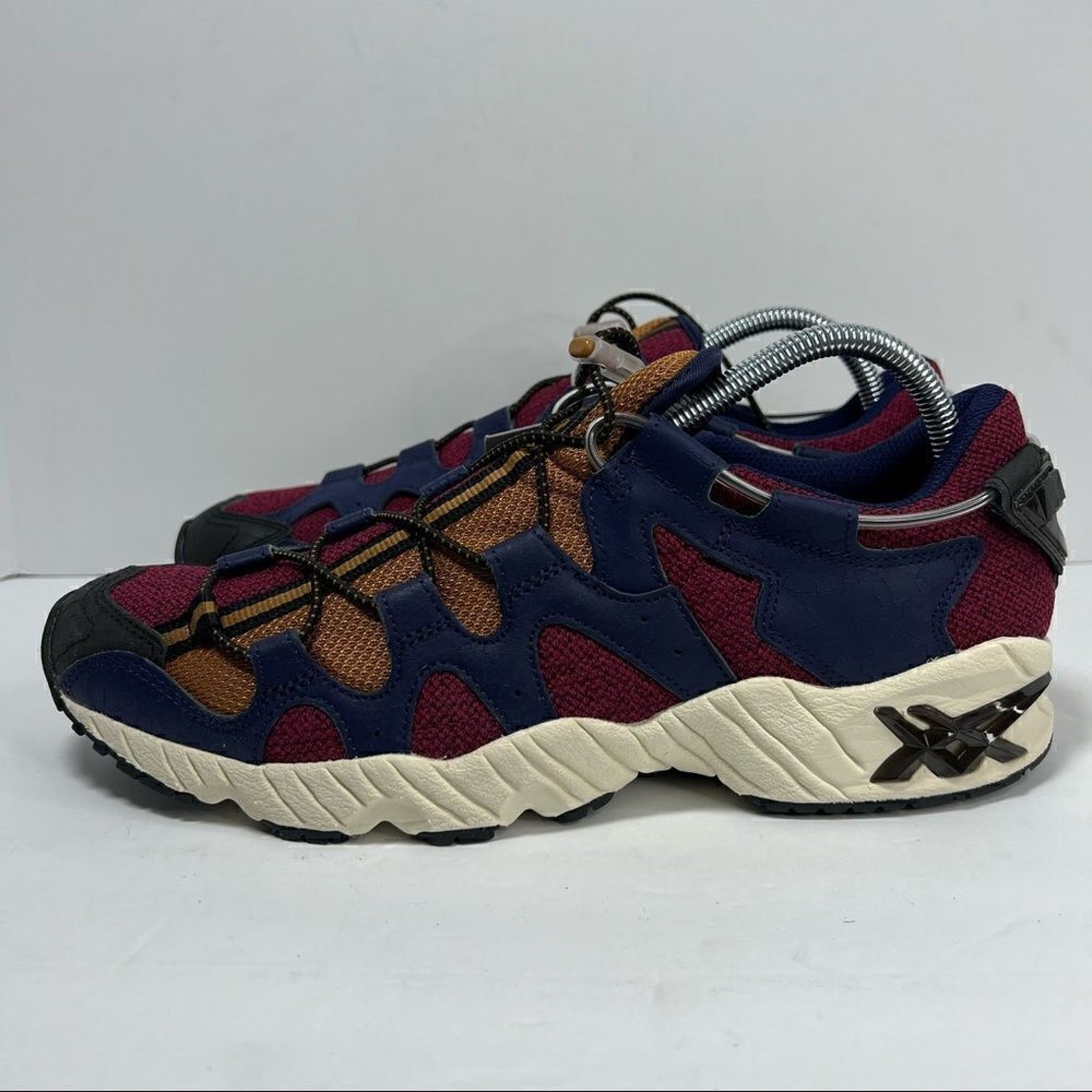 Asics Tiger Mens Gel-Mai in Cordovan/Peacoat Sportstyle Shoes Mens 10