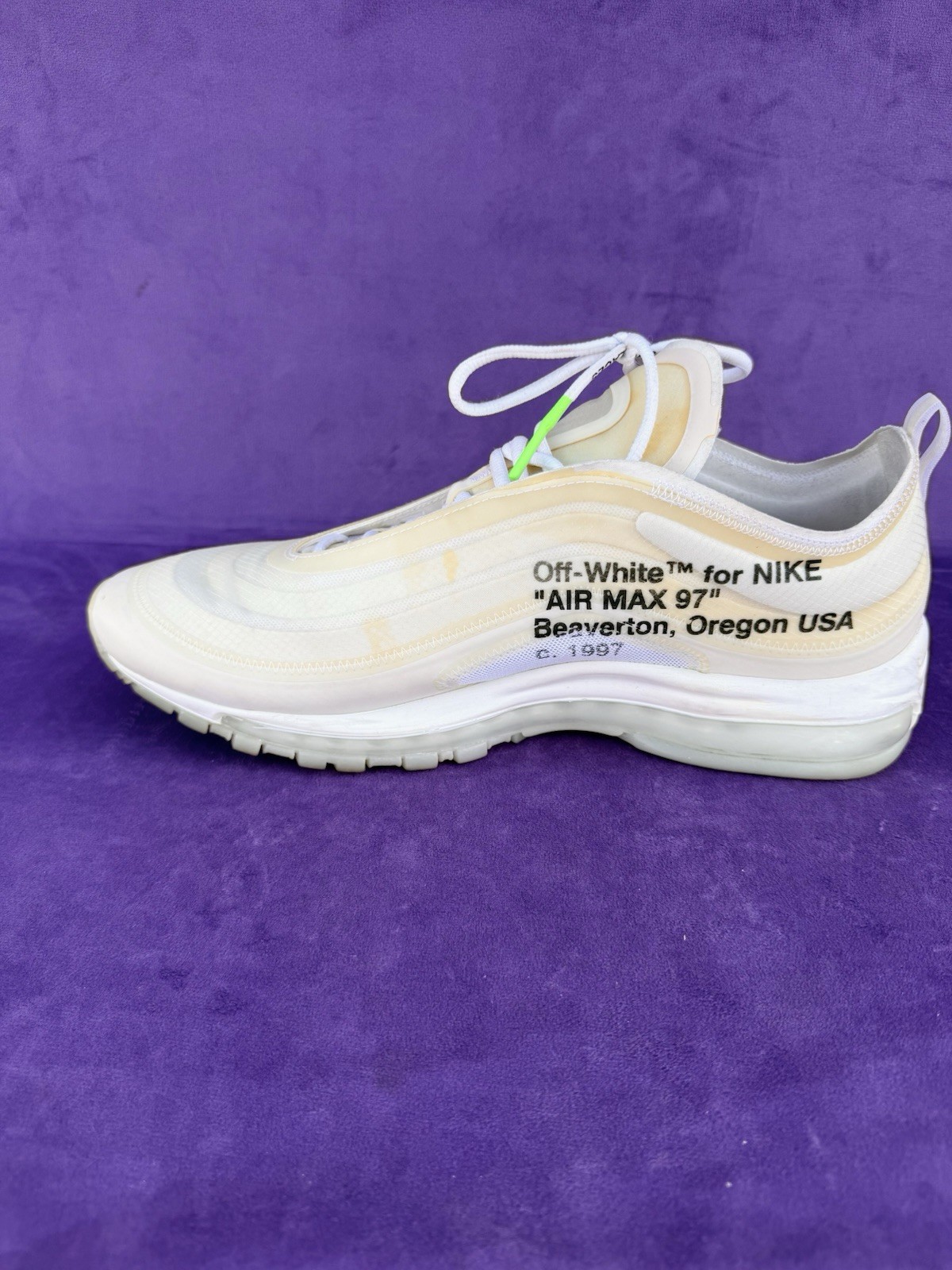 Size 13- Nike Off-White x Air Max 97 OG The Ten