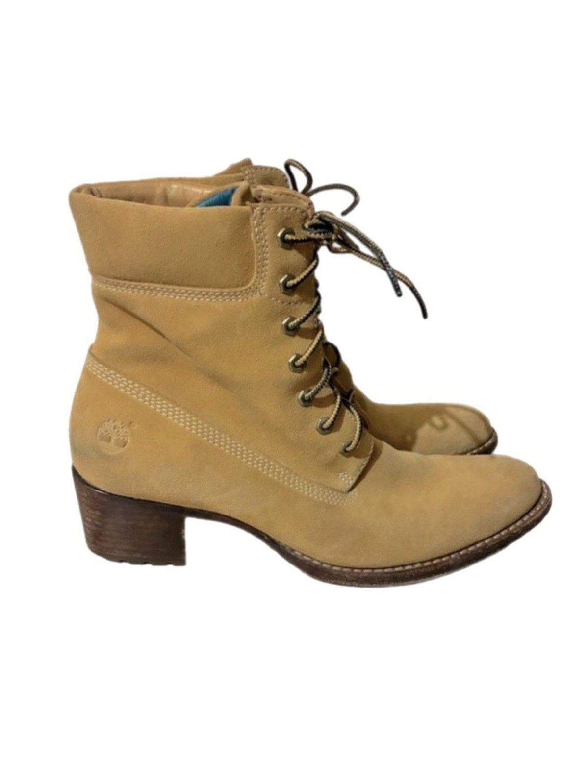 Timberland Allington Suede Ankle Work Boots 6” Wheat/Tan Neutral Western Size 7