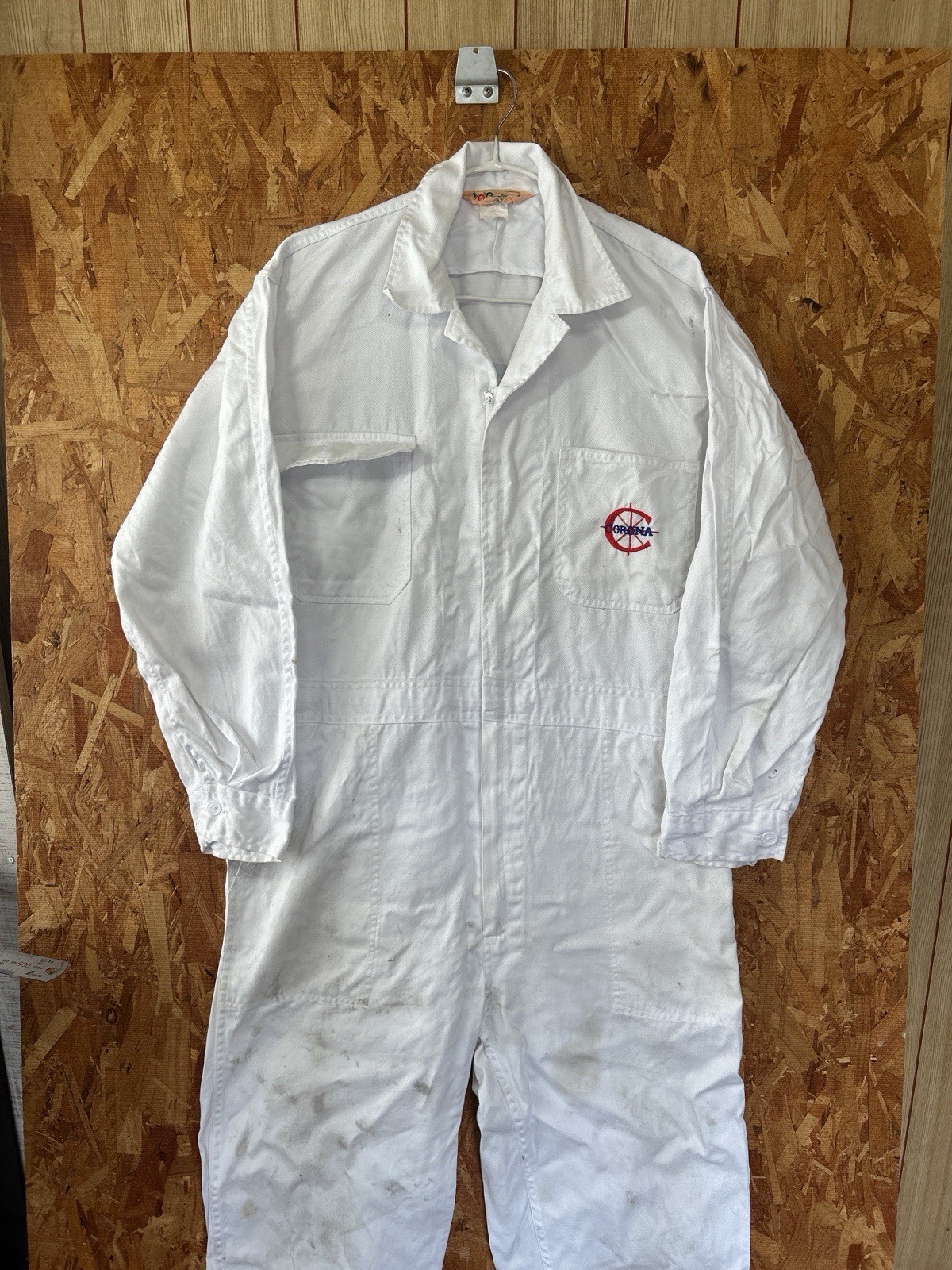 Vintage 1960s Toyopet Toyota Corona Mechanic Jumpsuit Coveralls JDM Used Rare