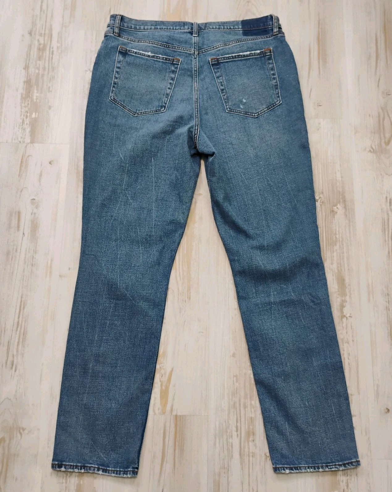 Abercrombie & Fitch 90s Slim Straight Ultra High Rise Jeans 34/18 (Actual 38×32)