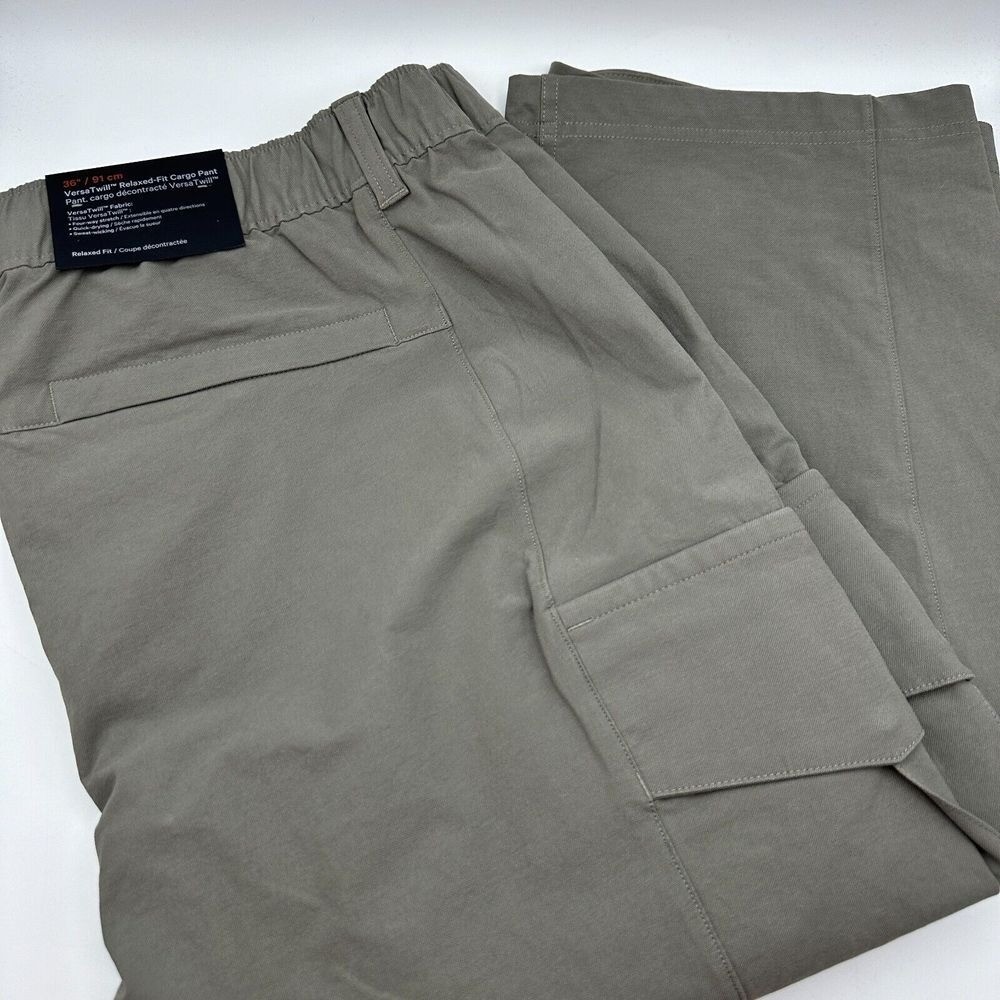 Lululemon VersaTwill Relaxed-Fit Cargo Pant Mens 36 Rover Green Stretch Utility