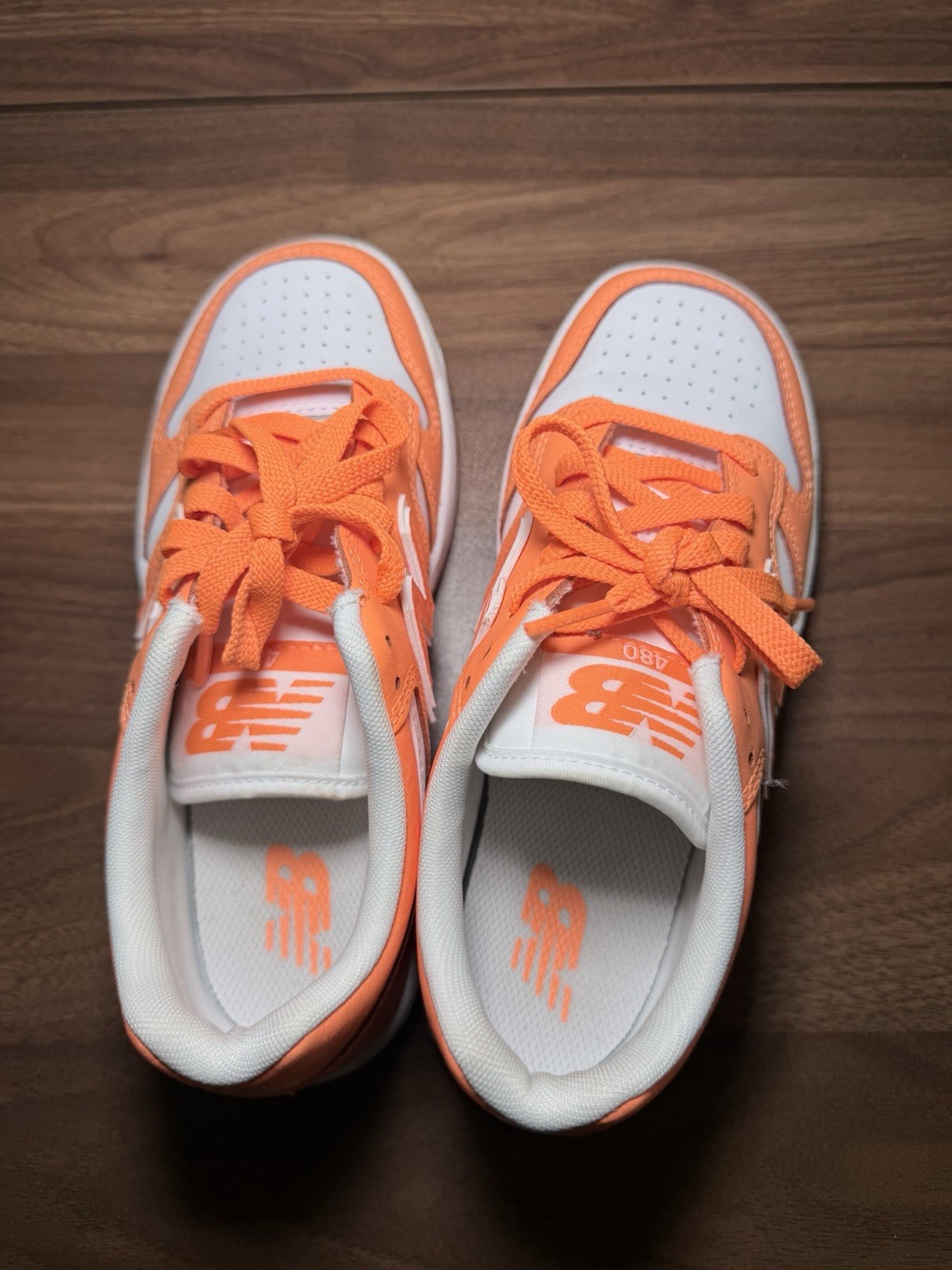 New Balance 480 Kid Size 2 Hot Mango PSB480HM