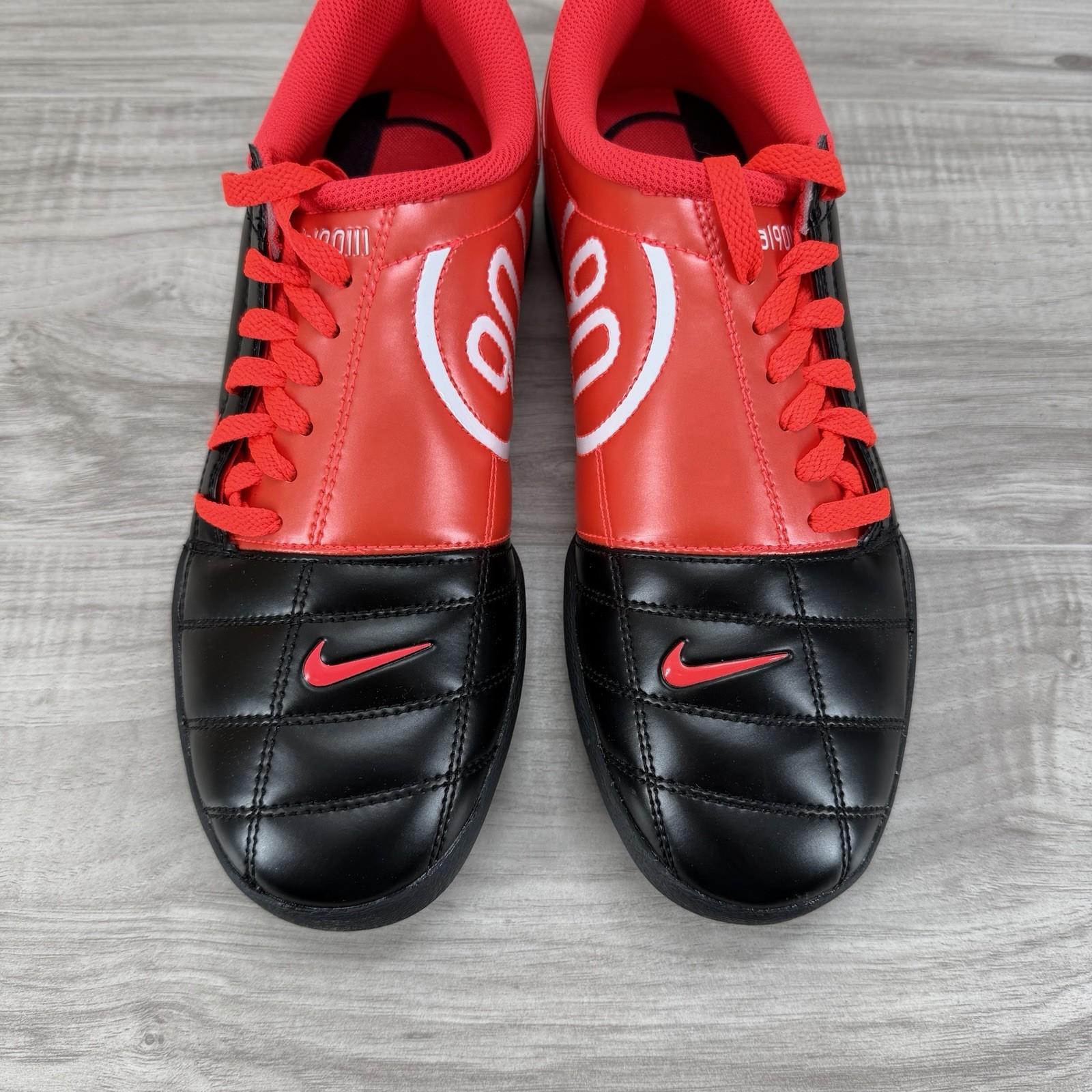 Nike Total 90 ‘Black White Black Bright Crimson’ Men Size 10.5 Soccer HQ2851 nby