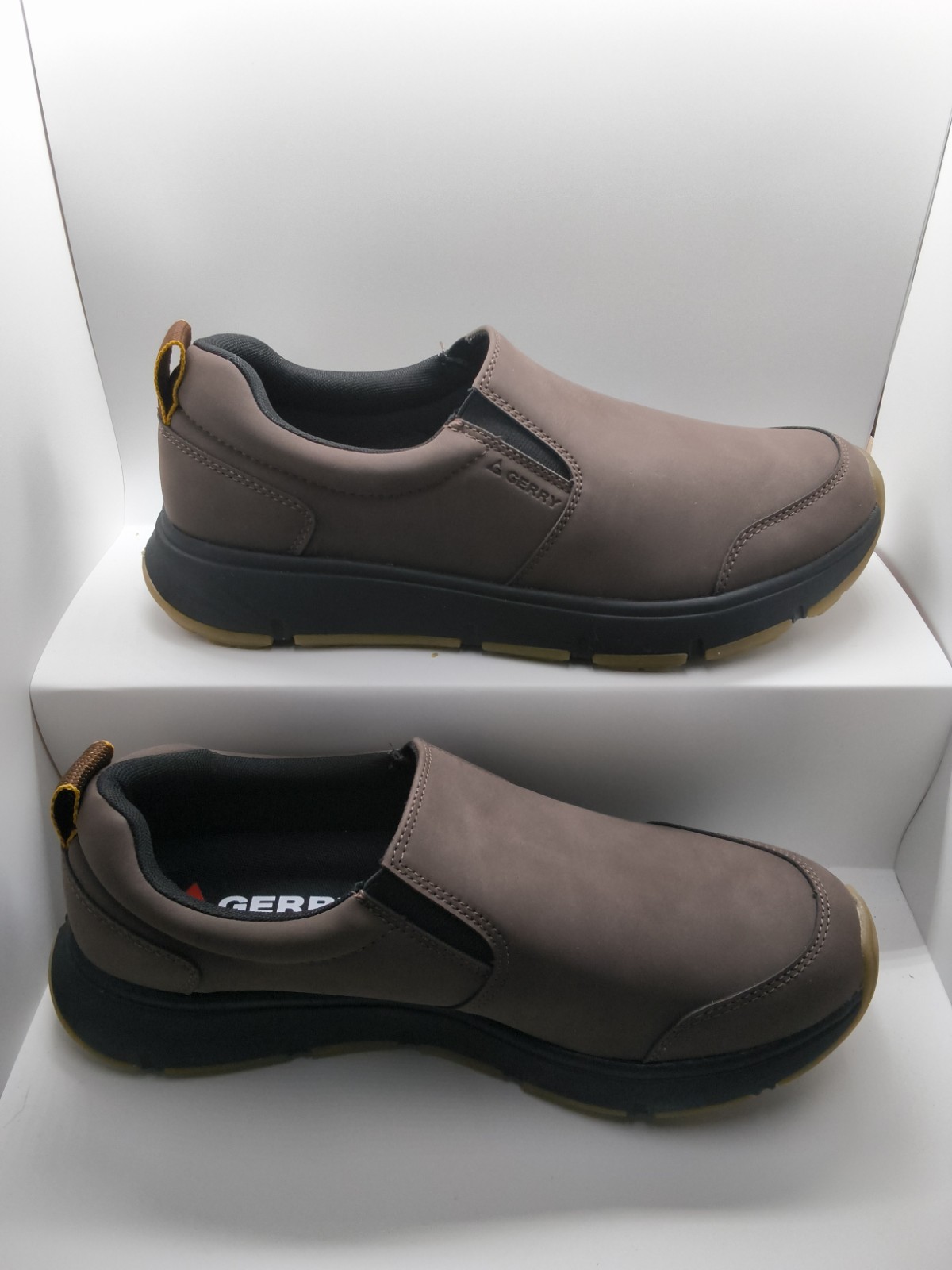 Gerry Men’s Size 10.5 Moc II Easy Slip On Light Weight Sneakers Shoes Brown