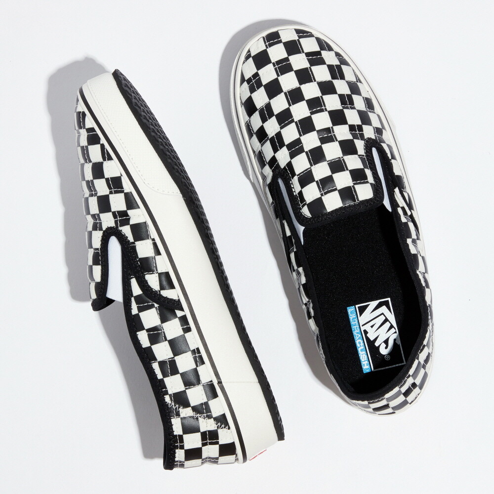 Vans CheckerBoard Slip-er 2 Skate Shoes Sneakers Black/White VN0A4UWOIB8 US 4-11