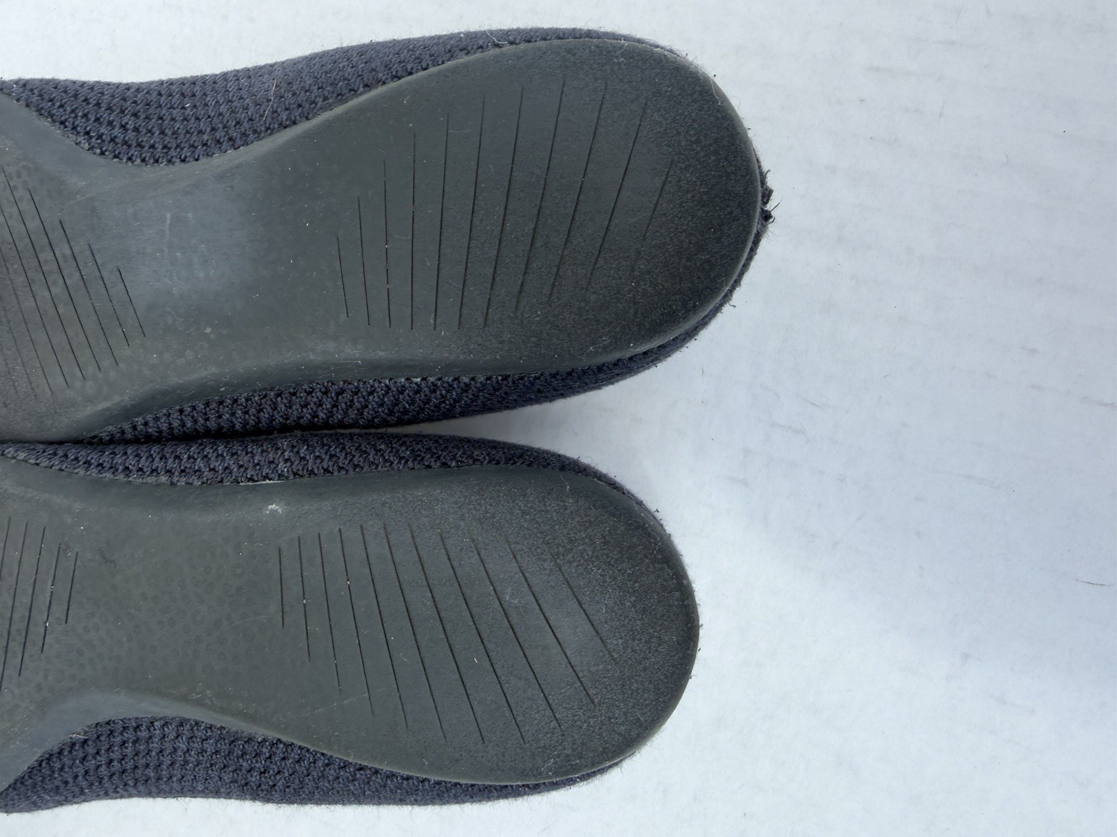 Allbirds Shoes Womens 9.5 Navy Knit Tree Breezer Ballet Flats Slip On Comfort