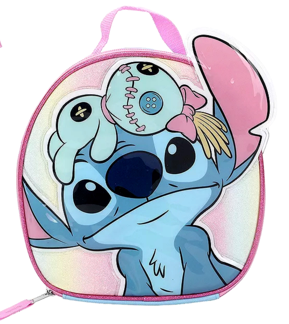 5 Piece Disney Lilo and Stitch Backpack Lunch Box Set Tote Bag lunchbox Scrump