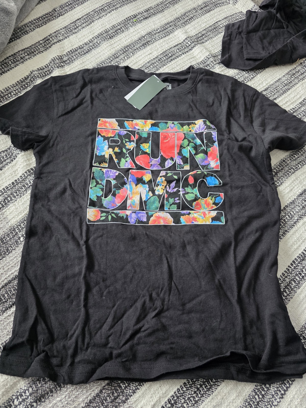 Run DMC T-shirt Flower Logo Size XLarge