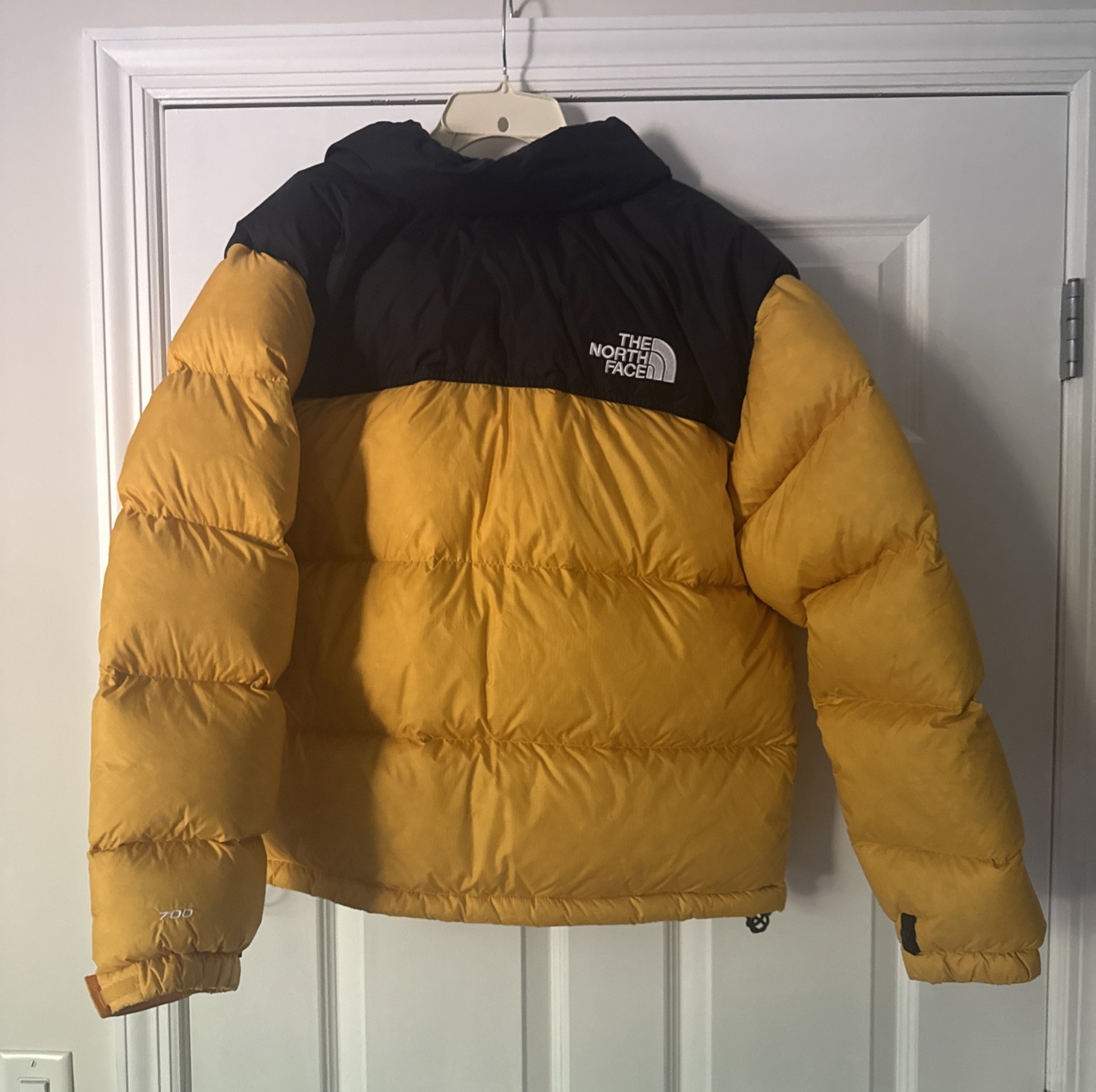 The North Face 1996 Retro Nuptse 700 Jacket Arrowwood/Yellow Size: Medium