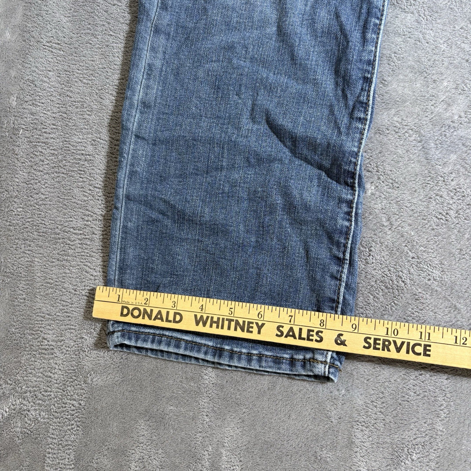 Lee Extreme Motion Jeans Mens 32×30 Blue Bootcut Stretch Denim