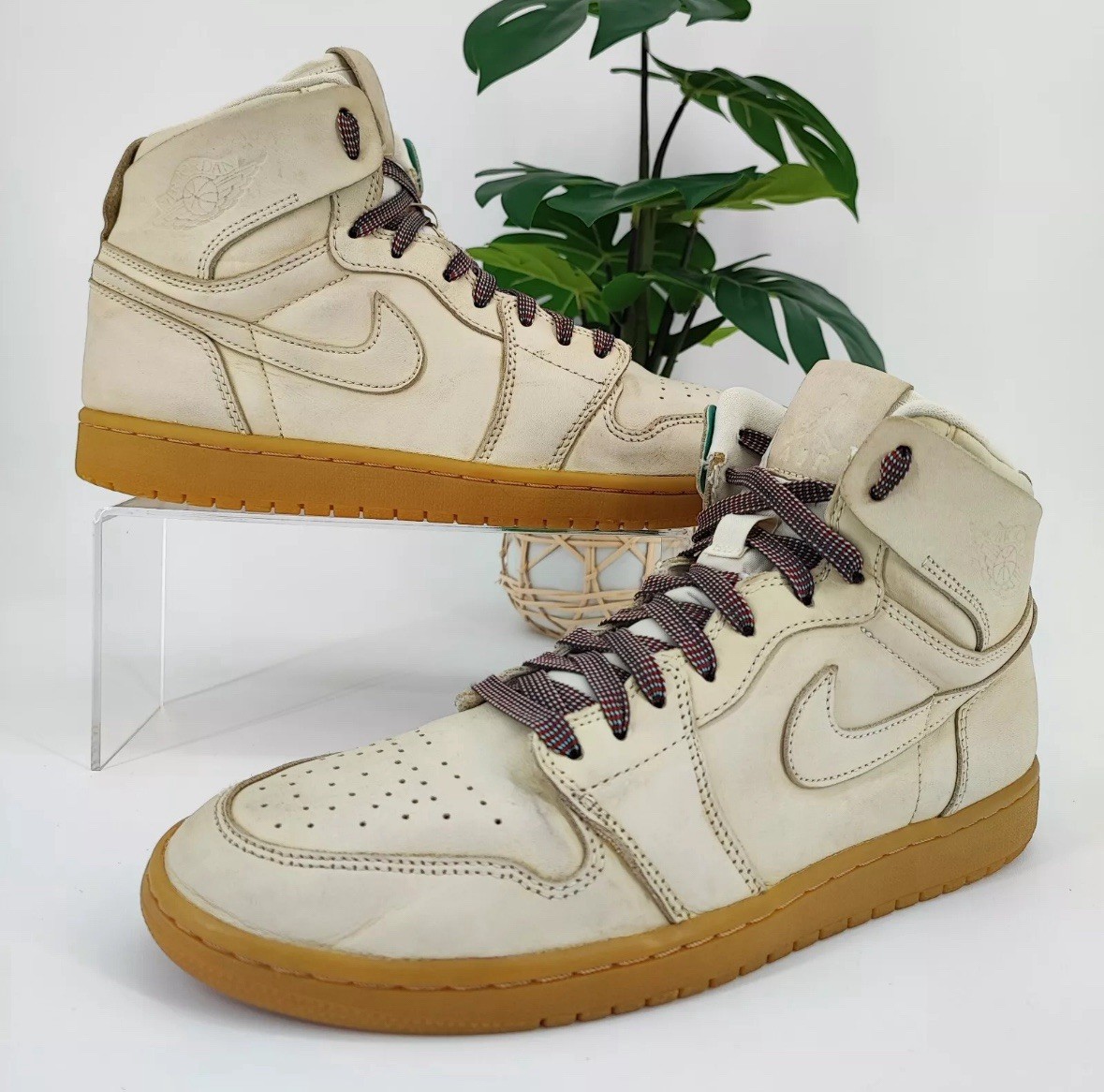 Nike Air Jordan 1 Retro High Strap N7 Pendleton Gum Men’s Size 10