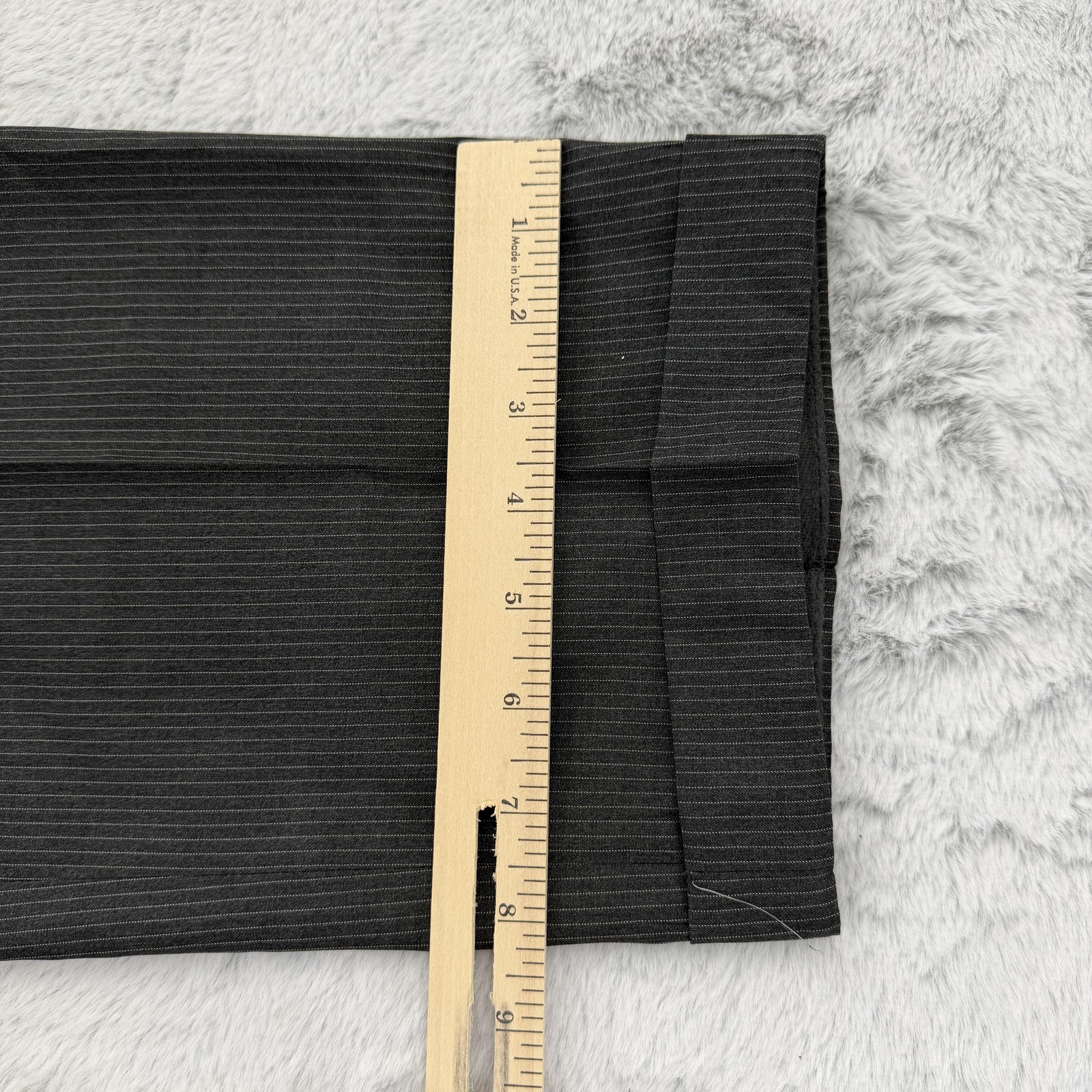 Boggi Milano Suit Mens IT 52 US 42 Gray Pinstripe Wool 2 Piece 36×32 Pants Italy