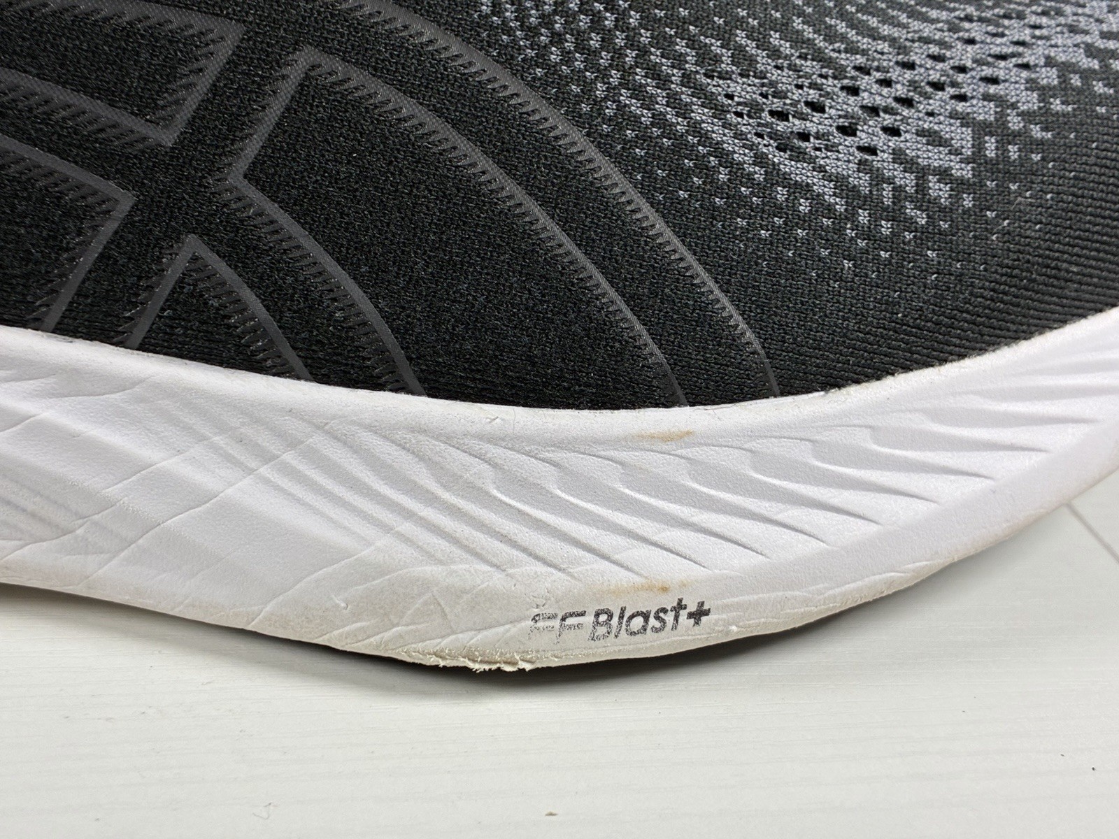 ASICS Gel-Cumulus Running Shoes Mens Size 13 Wide Black Road Trainer 1011B620