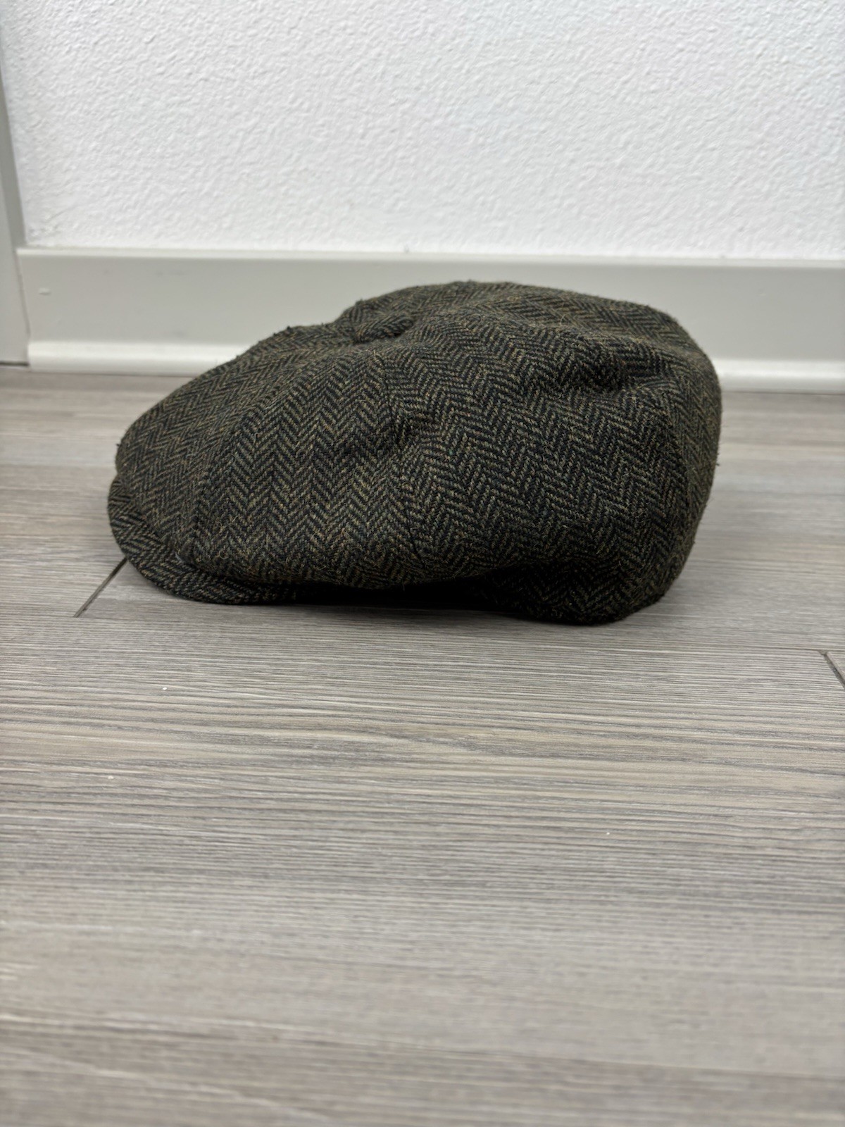 The Quiet Man Cap Collection Size Small Green Wool Blend