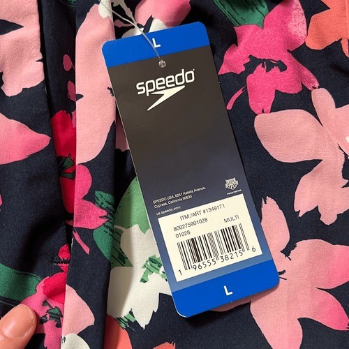 SPEEDO Skort Size Large Pockets Activewear Athleisure Travel Swim Pickleball NWT