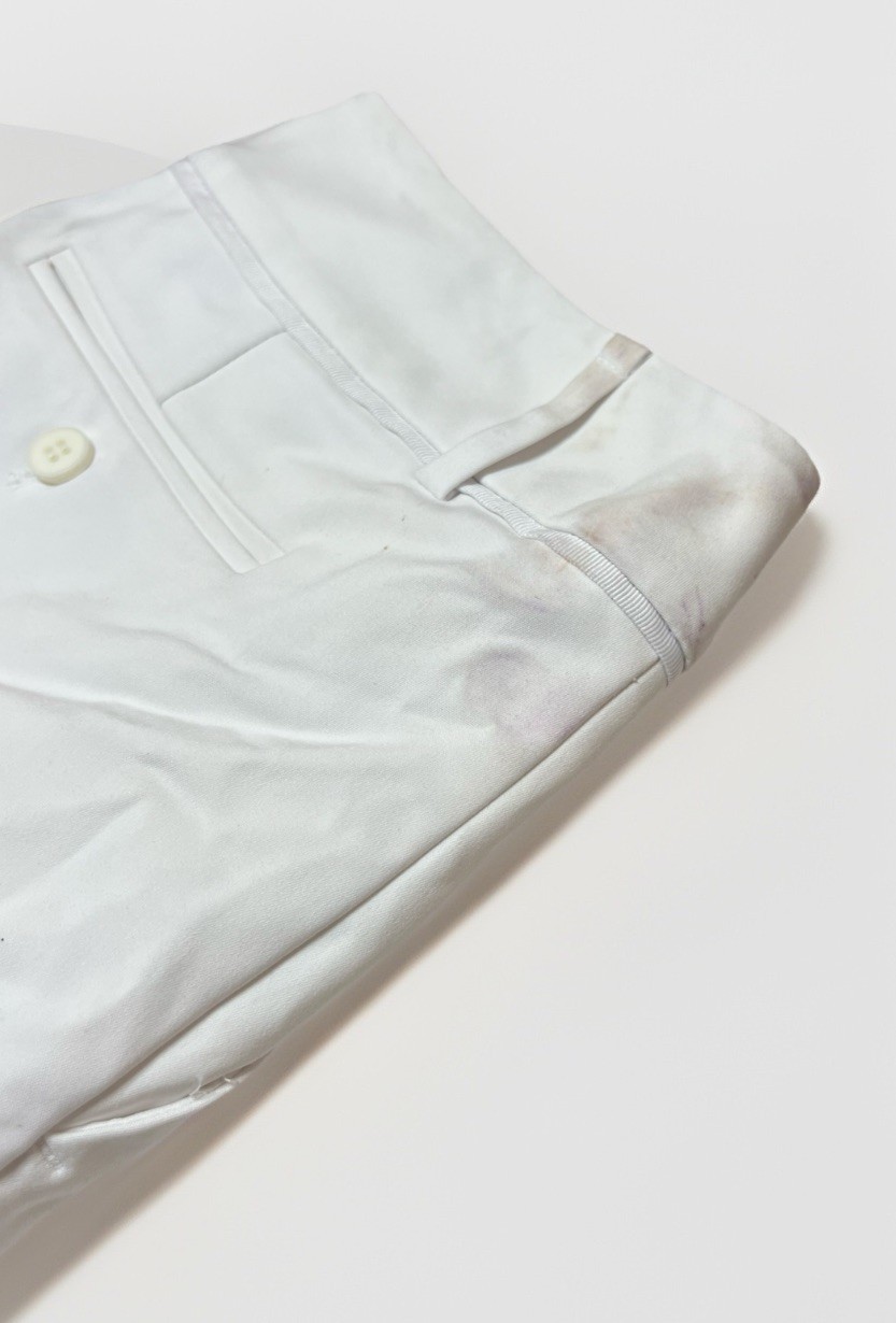 New York & Co. Womens White Cotton Chino Shorts Size 0 Stretch Mid Rise Casual