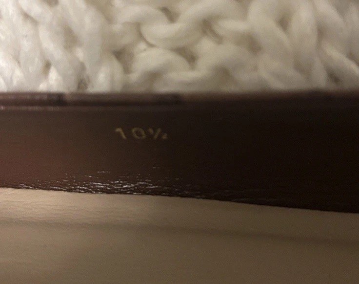 Everlane The 90s Croc-embossed Leather Flats Size 10-1/2