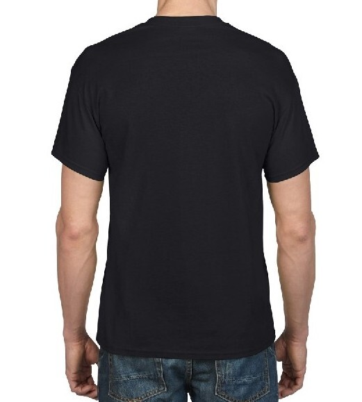 5000 GILDAN Heavy Duty Cotton Tee Black Blank Shirts Large men’s classic t-shirt