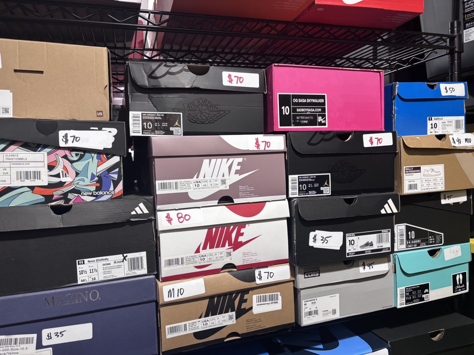 8 Pairs Men’s & Women/Kids Shoes Reseller Lot – Brand NEW New With Box Random