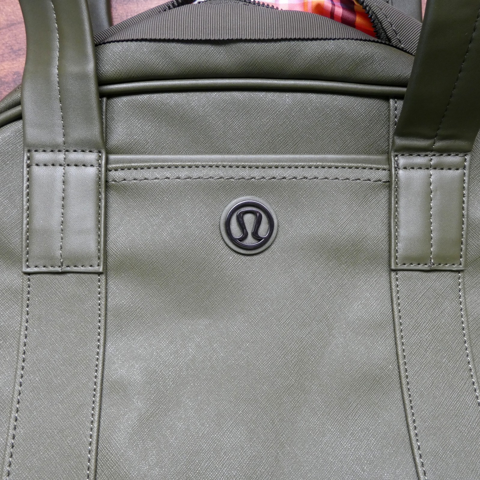 NWT Lululemon Om For All Bag In Fatigue Green
