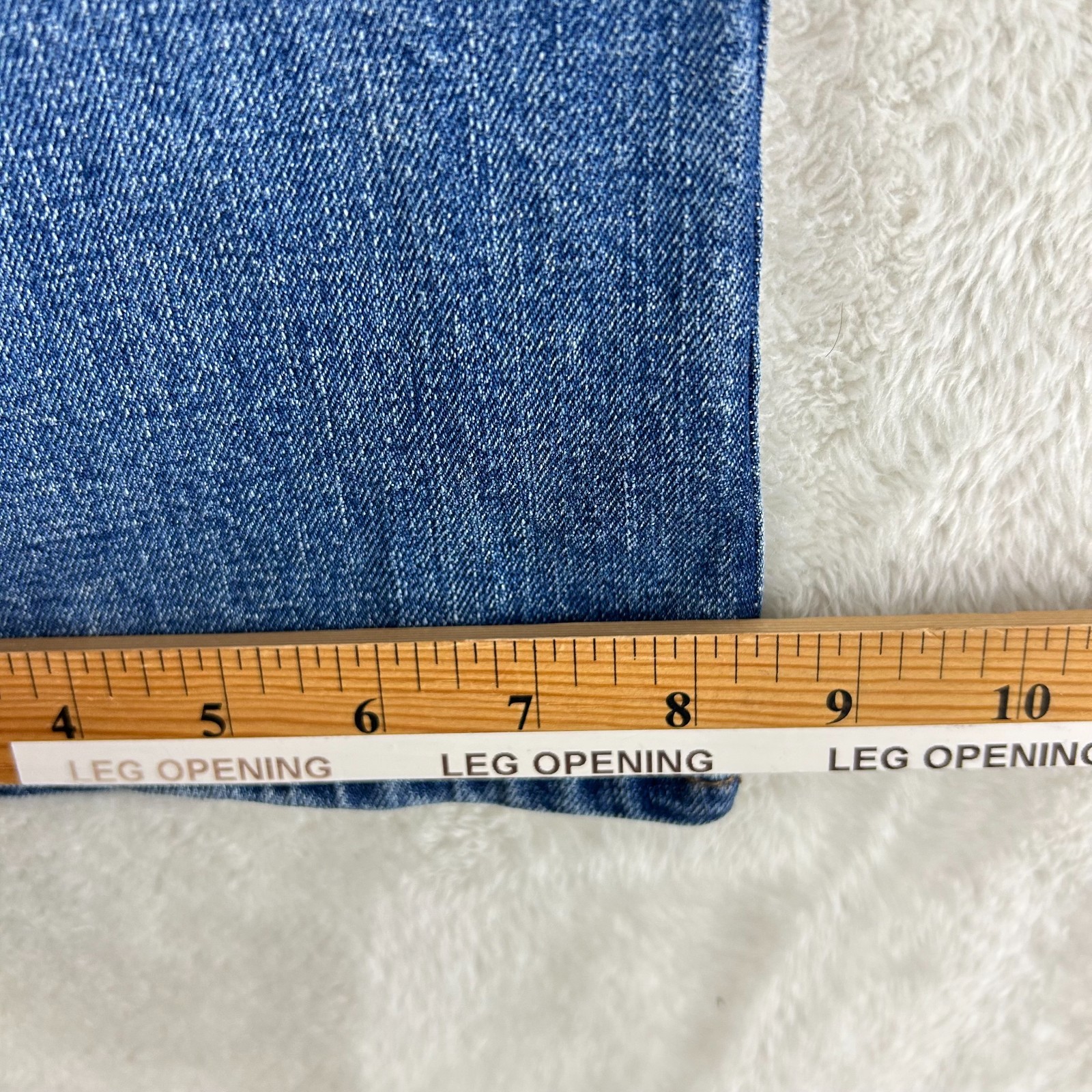 Wrangler Retro Slim Bootcut Jeans Mens 30×30 Blue Whisker Denim Stretch Cowboy