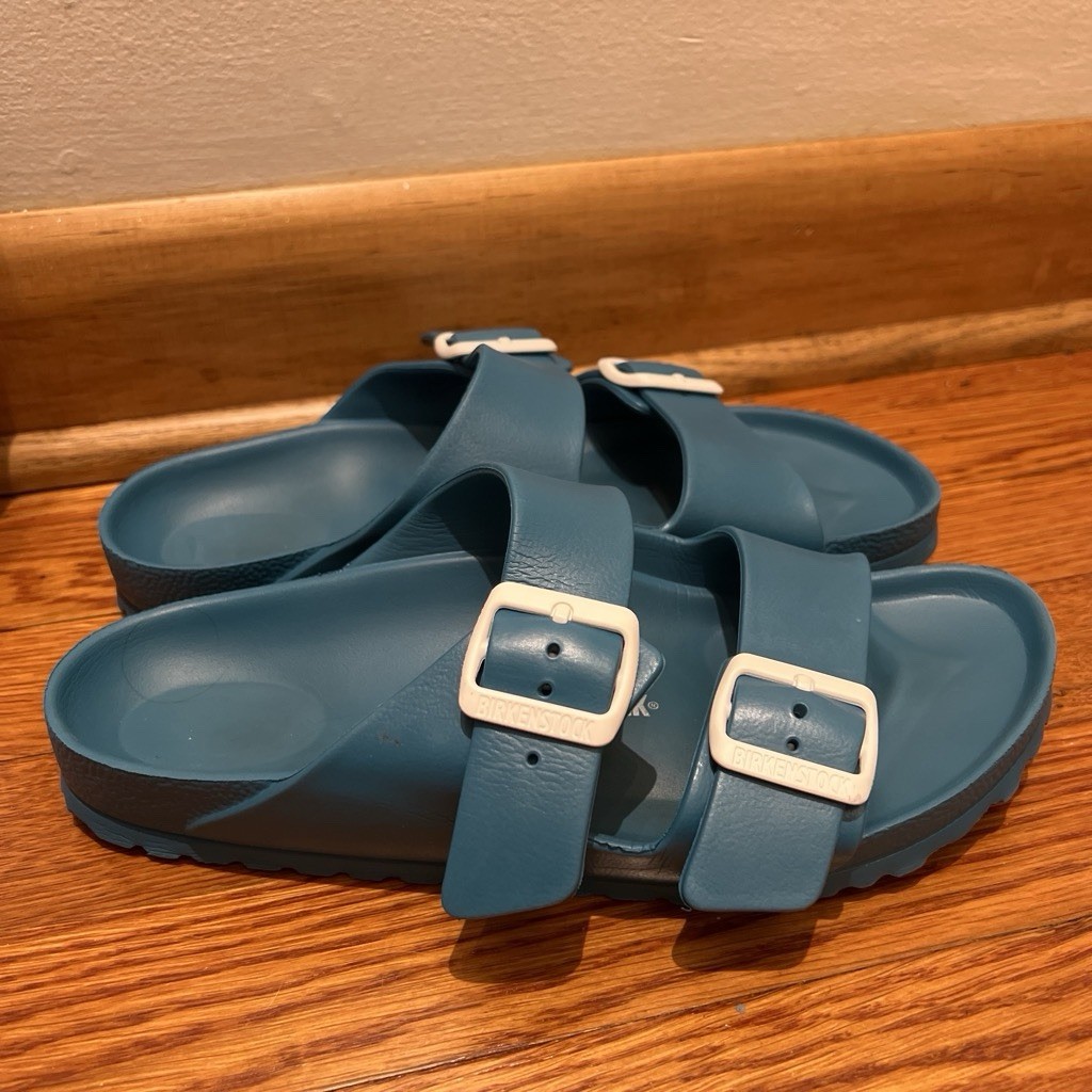 Birkenstock Summer Buckle Strap Arizona Eva Women’s Sandals Size 38-39 (7.5)(8)