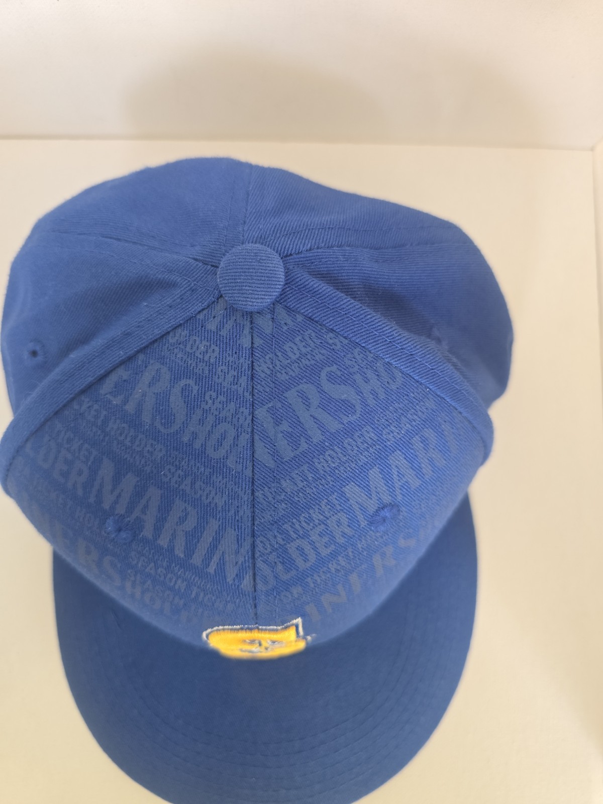 Seattle Mariners 40th Anniversary Patch Blue Hat Cap Snapback Melonwear