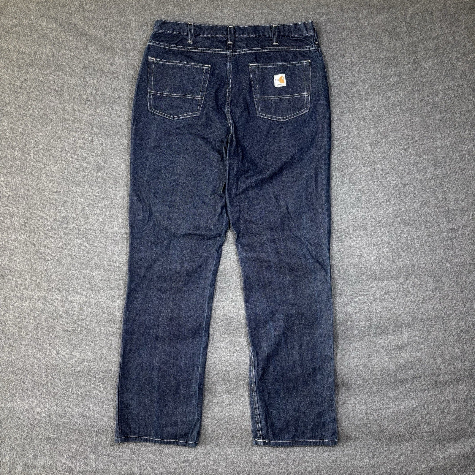 Carhartt FR Relaxed Denim Jeans Men’s 36×34 Work Pants 2112 Cat 2 280-83