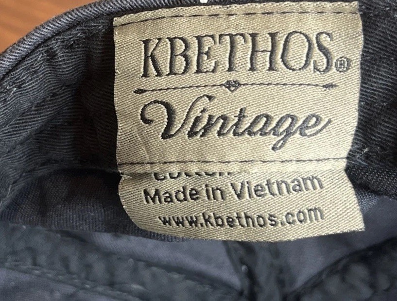 Kbethos “Gameday” Hat Distressed Worn Look Embroidered Baseball Cap Adult Strap